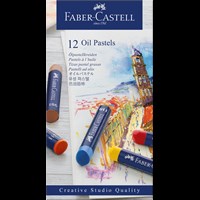 Faber-Castell Oljepastellkritor 12 st. Multi 1