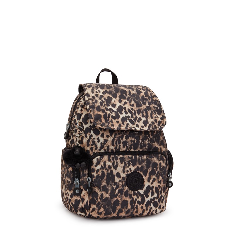 Kipling Rygsæk City Zip S Leopard 4