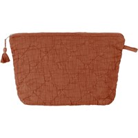 Ib Laursen Toilettaske Quiltet  Orange