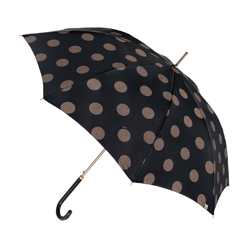 Hoffmann Paraply lang automatisk Sort/prikker 1