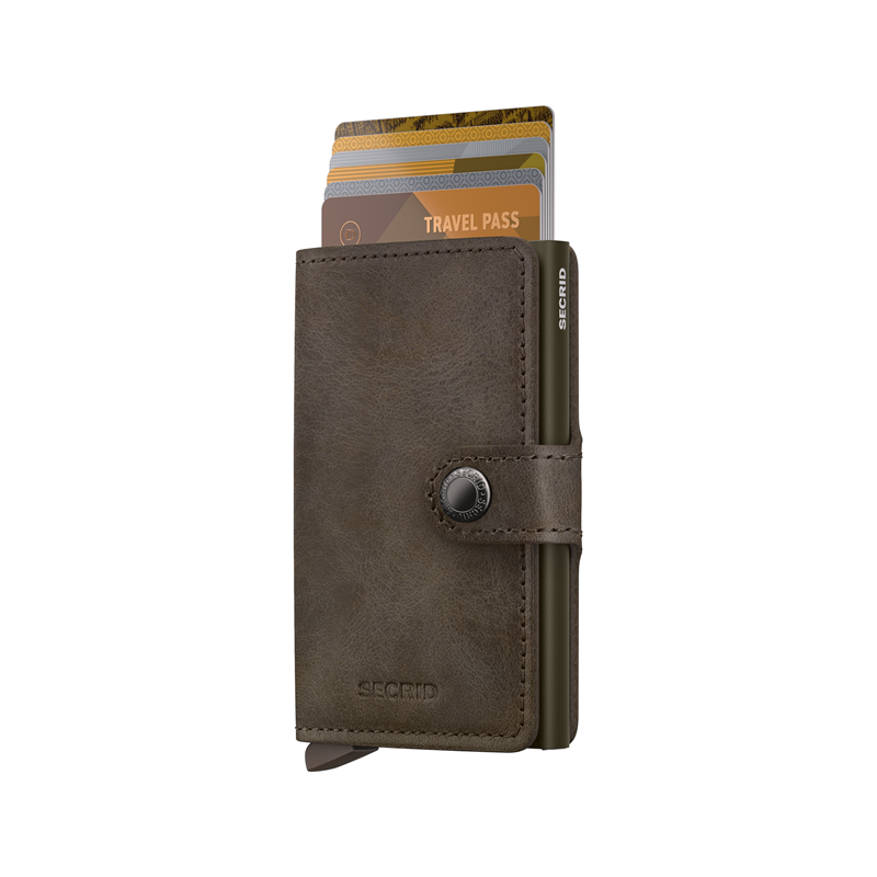 Secrid Miniwallet Brun/brun 1