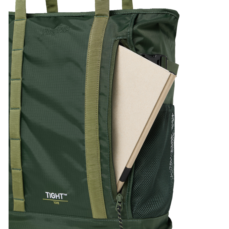 Haglöfs Shopper Tote Tight 25 Svart/Grön 7