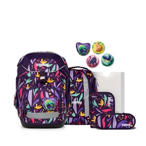 Ergobag Skolväskeset Pack JungleBear Lila
