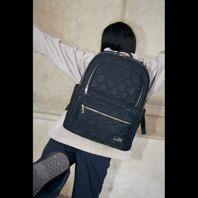 Sofie Schnoor Skolväska Lara Svart/Guld 5