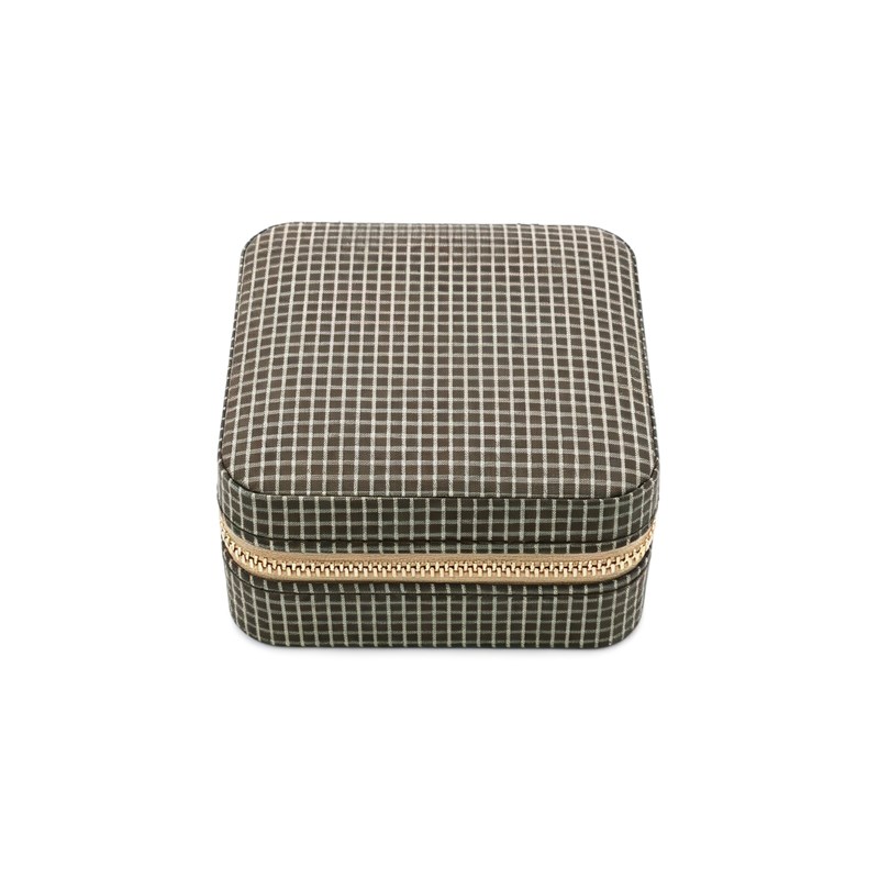 Conmé Smykkeskrin Olivia firkantet Brun/Beige 1