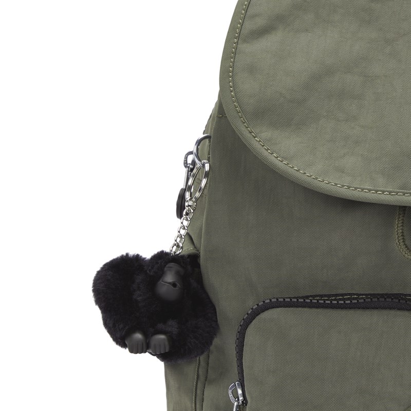 Kipling Ryggsäck City Pack S Mörkgrön 6