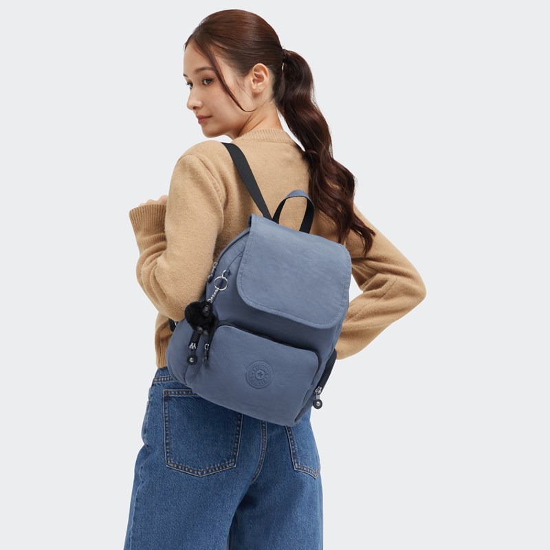 Kipling Ryggsäck City Zip S Blå/Blå 2