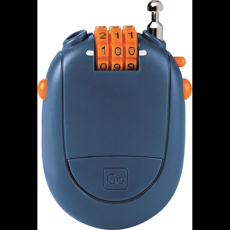 Go Travel Kabel lås Sort 3