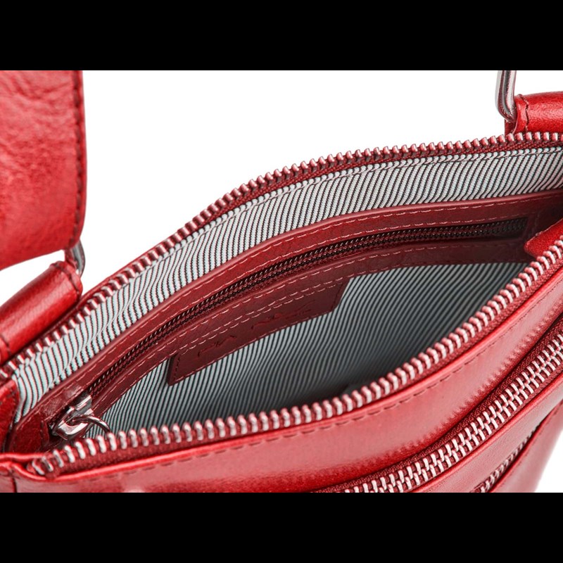 Pia Ries Crossbody Rød 4