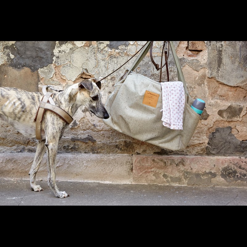 LÄSSIG Pusletaske tvillinger Grå 5