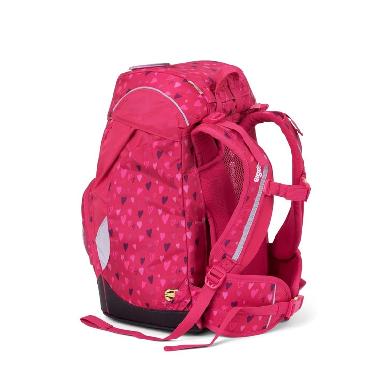 Ergobag Skoletaske Prime Horseshoe Mørk Rosa 4