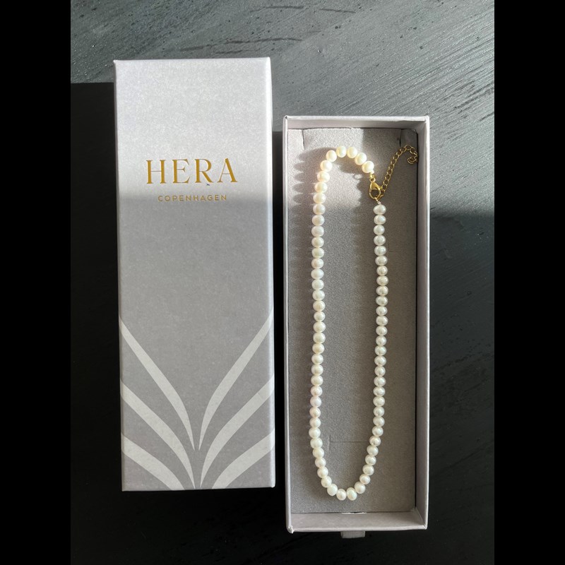 HERA Halskæde Hilde Hvid 4