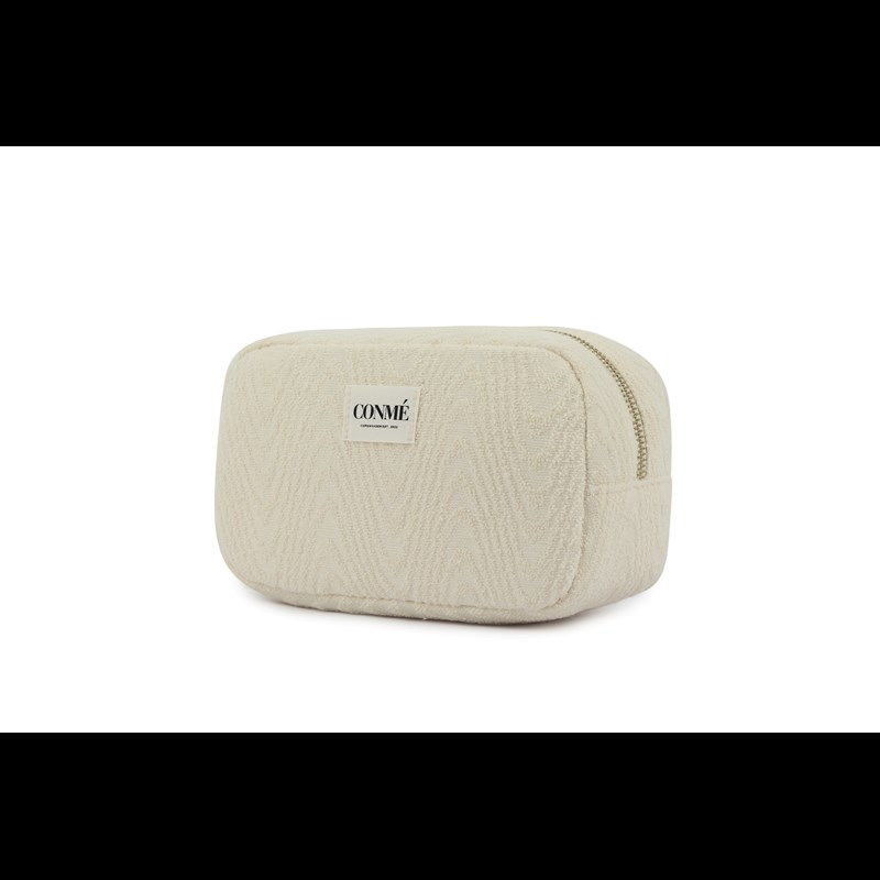 Conmé Toilettaske lille Waves Hvid 2