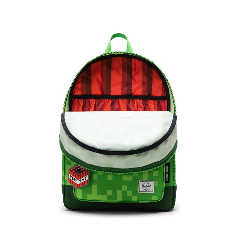Herschel Ryggsäck Minecraft Heri. Youth Grön 13" 4