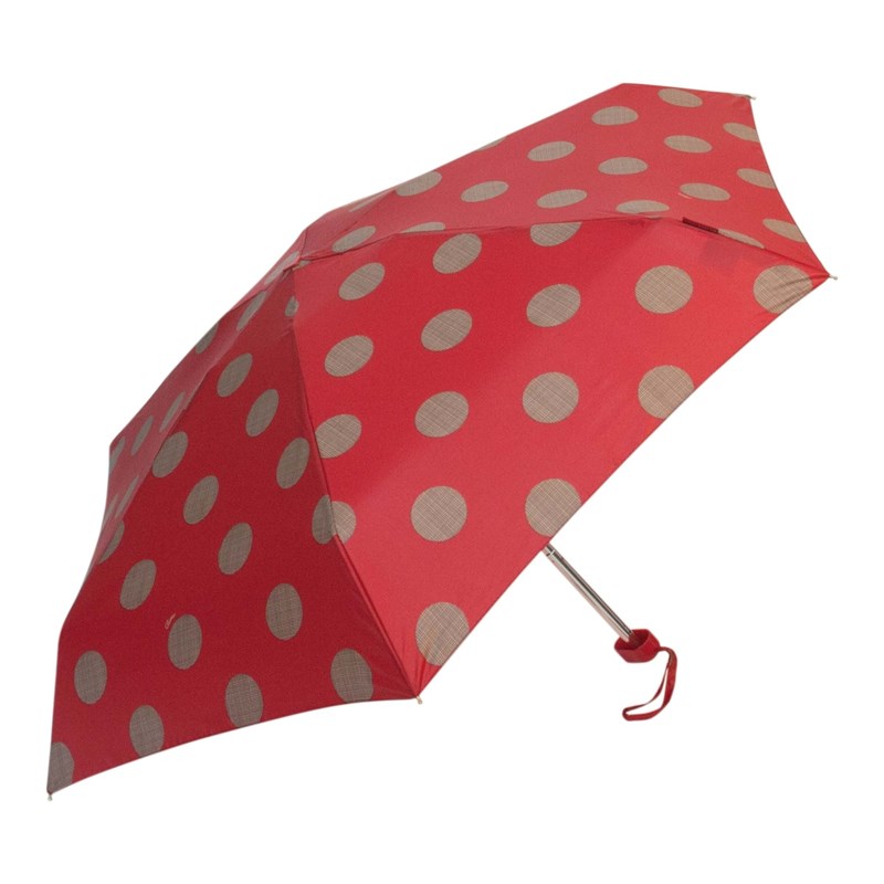Hoffmann Paraply mini Rød/m prikker 1