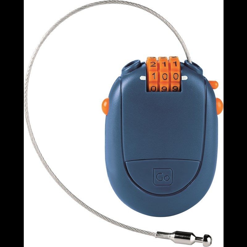 Go Travel Kabel lås Sort 6