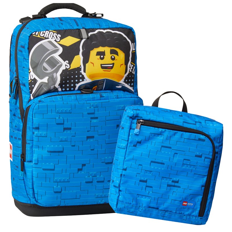 LEGO Bags Skolväska Optimo+ City Police Blå/Svart 1