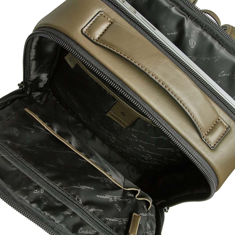Castelijn & Beerens Ryggsäck Victor Armégrön 15" 5