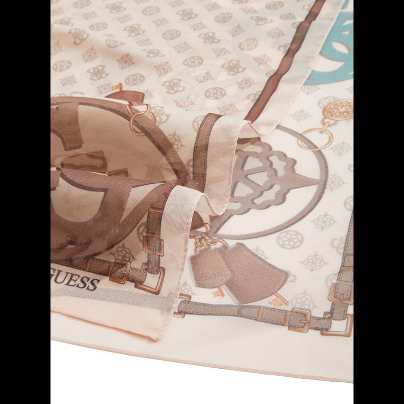 Guess Scarf Cresidia Naturvit 3