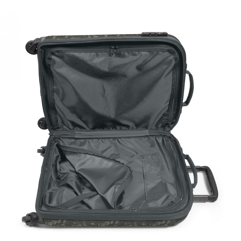Eastpak Kuffert Tranzshell Grøn Camou Str S 3