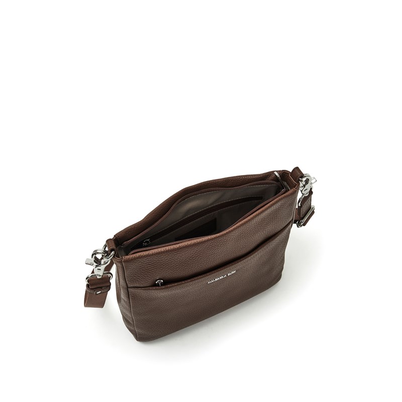 Mandarina Duck Crossbody Mellow Leather Mocca Brun 4