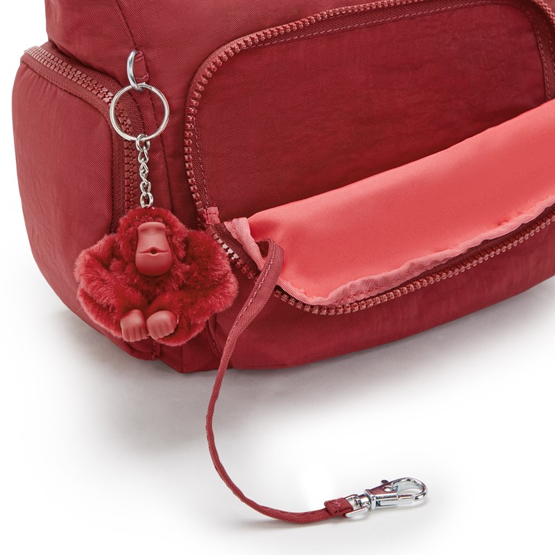 Kipling Crossbody Gabb S Röd 7