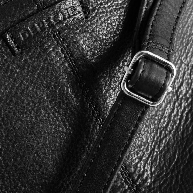 Depeche Crossbody Sort m/strib 5