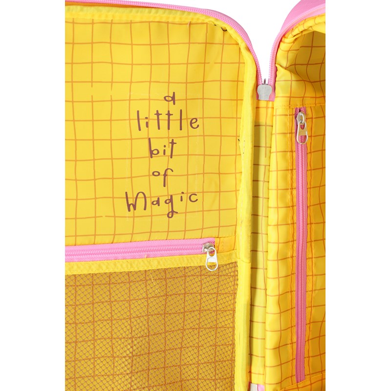 travelite Resväska Unicorn Rosa Str S 10