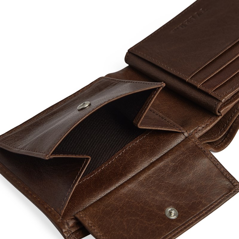 Tyler & Co Plånbok Brooklyn Brun/brun 3