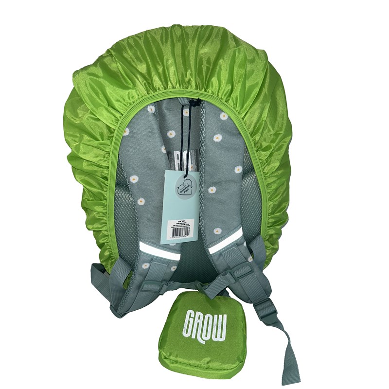 Grow Regnskydd för skolväska Lime 3