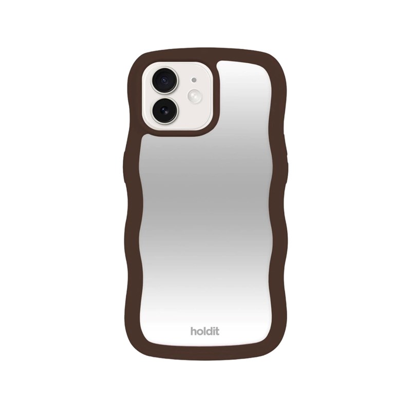 Holdit Mobilfodral Wavy M. Brun iPhone 13/14/15 1