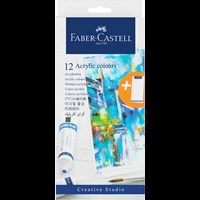 Faber-Castell Acrylfarver Startersæt 12 stk Multi 1