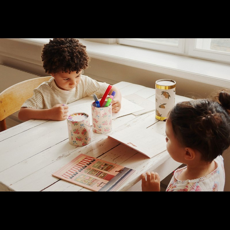 Konges Sløjd Målarbok Mini Djurtryck 2