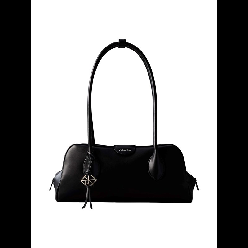 Calvin Klein Håndtaske Embossed Logo Sort 1