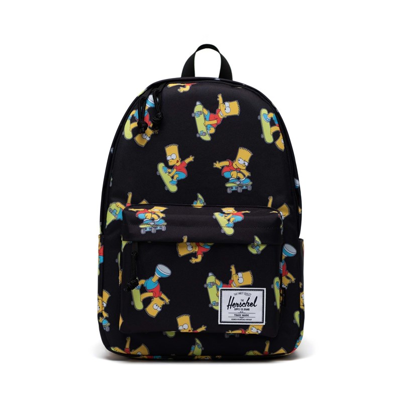 Herschel Rygsæk Classic XL Simpsons Sort mønster 1