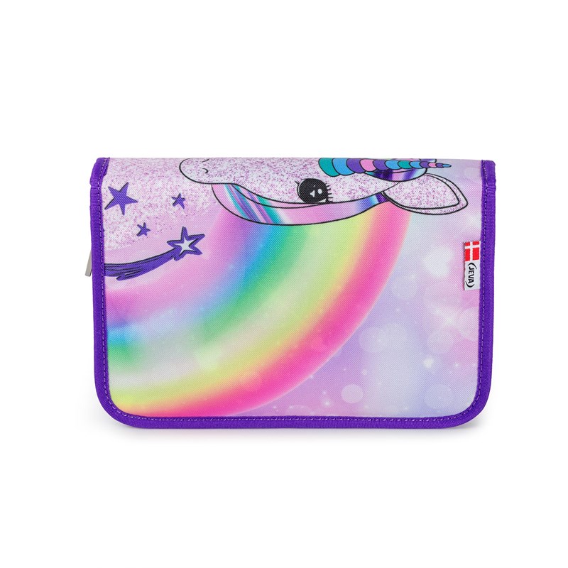 JEVA Pennfodral Onezip Unicorn Ljuslila 2