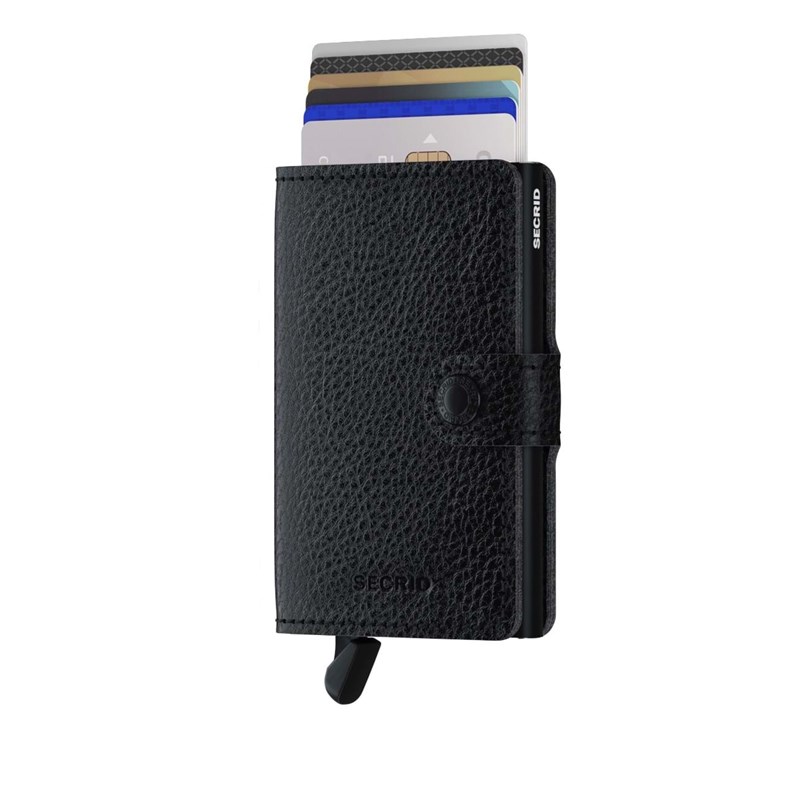 Secrid Korthållare Mini Wallet Svart med mönster 1