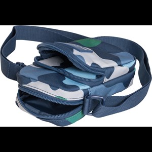 Beckmann Crossbody Bag Color Camo Blått kamouflage alt image