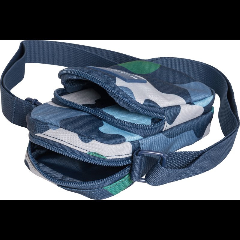 Beckmann Crossbody Bag Color Camo Blå camuflage 2