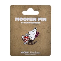 Nordic Buddies Brosch Pin Muminmamman Röd/Vit 1