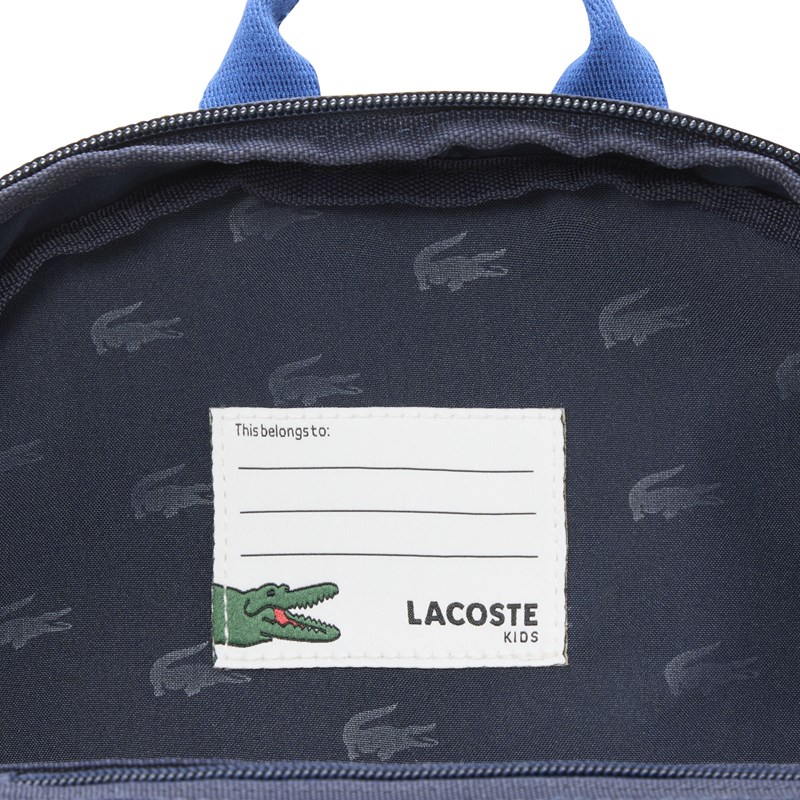 Lacoste Rygsæk med penalhus Mørk blå 5