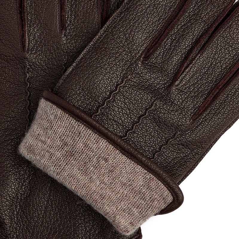 Tyler & Co Herrehandsker Nuuk Glove M. Brun Str S 5