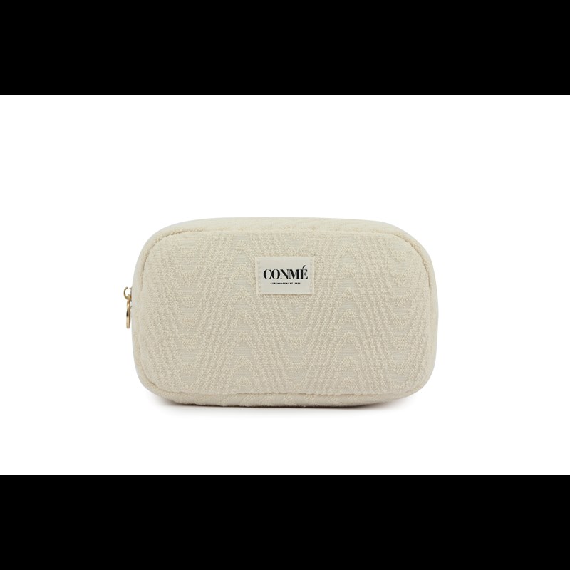 Conmé Toilettaske lille Waves Hvid 1