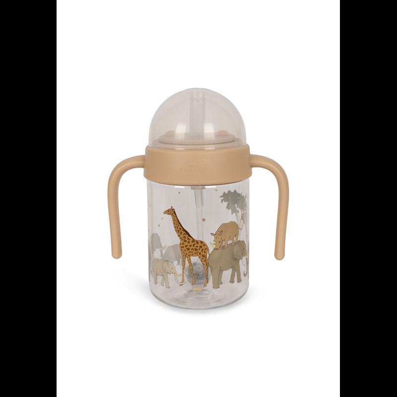 Konges Sløjd Dricksflaska med handtag Safar Beige 1