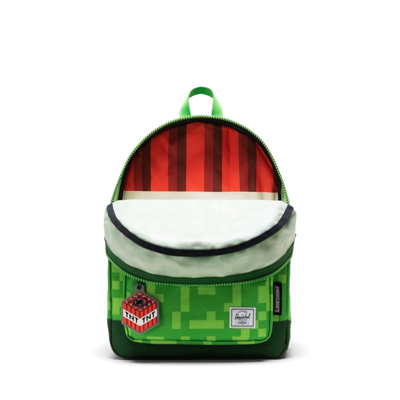 Herschel Ryggsäck Minecraft Herit. Kids Grön 4