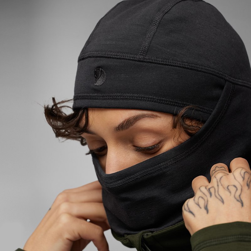 Fjällräven Balaclava Keb Fleece  Svart Str L/XL 3