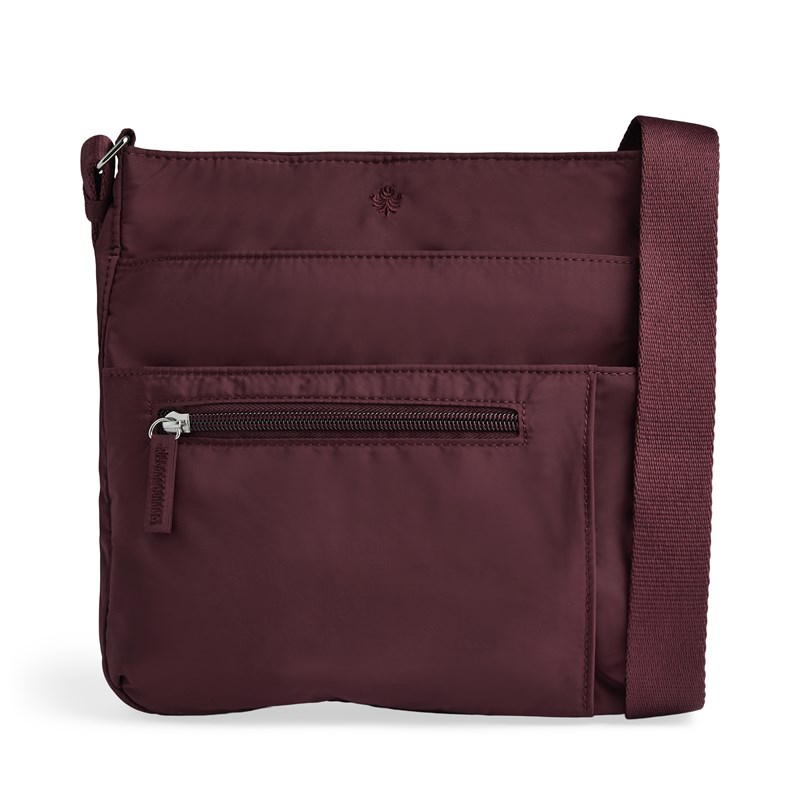 Aura Crossbody Bari Recycled Bordeaux 1