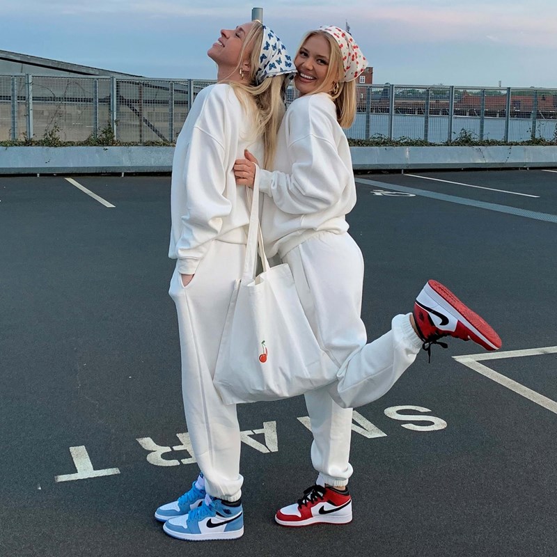 Rosemunde Sweatshirt Butterfly Hvid Str S 3