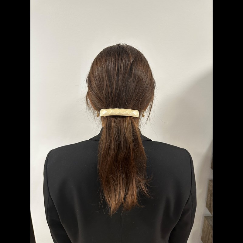 Conmé Hårklämma Eva Vit 2