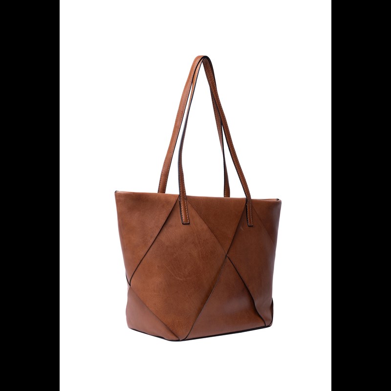 RE:DESIGNED Skuldertaske Olia Big Brun/brun 6